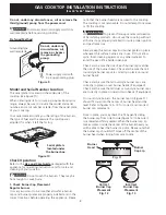 Preview for 8 page of Electrolux EW30GC55PB1 Installation Instructions Manual