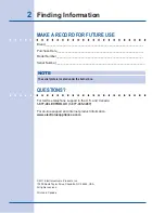 Preview for 2 page of Electrolux EW30GC60IS Use And Care Manual