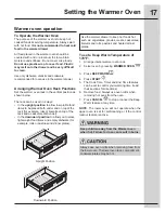 Предварительный просмотр 17 страницы Electrolux EW30GS75KS Use And Care Manual