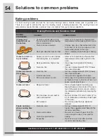 Предварительный просмотр 54 страницы Electrolux EW30GS75KS Use And Care Manual