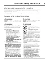 Preview for 3 page of Electrolux EW30GS75KSA Use & Care Manual