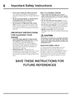 Preview for 6 page of Electrolux EW30GS75KSA Use & Care Manual