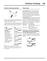 Preview for 15 page of Electrolux EW30GS75KSA Use & Care Manual