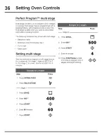 Preview for 36 page of Electrolux EW30GS75KSA Use & Care Manual