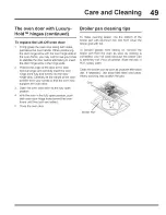 Preview for 49 page of Electrolux EW30GS75KSA Use & Care Manual