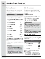 Preview for 30 page of Electrolux EW30GS80RS Use And Care Manual