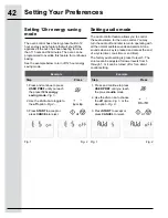 Preview for 42 page of Electrolux EW30GS80RS Use And Care Manual