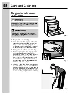 Предварительный просмотр 58 страницы Electrolux EW30IF60IS Use And Care Manual