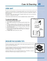 Предварительный просмотр 49 страницы Electrolux EW30IS65JS Use And Care Manual