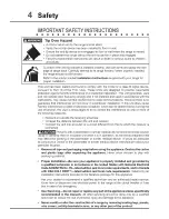 Preview for 4 page of Electrolux EW30IS65JSC Use & Care Manual