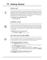 Preview for 16 page of Electrolux EW30IS65JSC Use & Care Manual