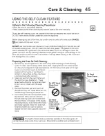 Preview for 45 page of Electrolux EW30IS65JSC Use & Care Manual