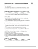 Preview for 53 page of Electrolux EW30IS65JSC Use & Care Manual