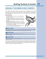 Preview for 19 page of Electrolux EW30IS6CJS Use And Care Manual