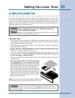 Preview for 23 page of Electrolux EW30IS6CJS Use And Care Manual