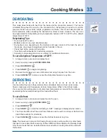 Preview for 33 page of Electrolux EW30IS6CJS Use And Care Manual