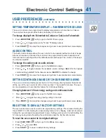 Preview for 41 page of Electrolux EW30IS6CJS Use And Care Manual