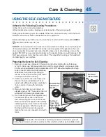 Preview for 45 page of Electrolux EW30IS6CJS Use And Care Manual