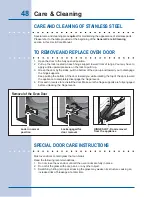 Preview for 48 page of Electrolux EW30IS6CJS Use And Care Manual