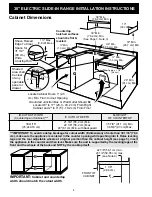 Preview for 4 page of Electrolux EW30IS80RS Installation Instructions Manual