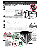 Preview for 5 page of Electrolux EW30IS80RS Installation Instructions Manual