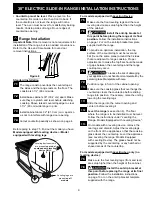 Preview for 9 page of Electrolux EW30IS80RS Installation Instructions Manual