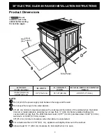 Предварительный просмотр 3 страницы Electrolux EW30IS8CRS Installation Instructions Manual