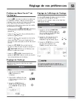 Предварительный просмотр 53 страницы Electrolux EW30MC65JS (French) Manual D’Utilisation Et D’Entretien