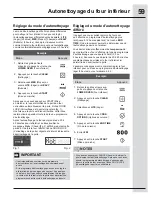 Предварительный просмотр 59 страницы Electrolux EW30MC65JS (French) Manual D’Utilisation Et D’Entretien