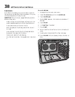 Предварительный просмотр 38 страницы Electrolux EW30MC65PS User & Care Manual