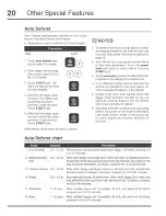 Preview for 20 page of Electrolux EW30MO55HSA Use & Care Manual