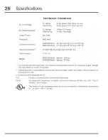 Preview for 26 page of Electrolux EW30MO55HSA Use & Care Manual