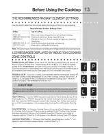 Preview for 13 page of Electrolux EW36CC55GB - 36 Inch Hybrid Induction Cooktop Use And Care Manual