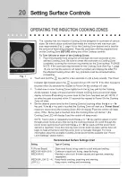 Preview for 20 page of Electrolux EW36CC55GB - 36 Inch Hybrid Induction Cooktop Use And Care Manual