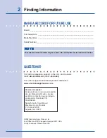 Preview for 2 page of Electrolux EW36CC55GW - 36in Electric Cooktop Use & Care Manual