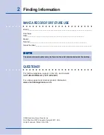 Preview for 2 page of Electrolux EW36EC55GB1 Use & Care Manual