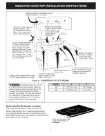 Preview for 2 page of Electrolux EW36IC60I - 36 in. Induction Cooktop Installation Instructions Manual