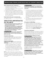 Preview for 19 page of Electrolux EW36IC60I - 36 in. Induction Cooktop Installation Instructions Manual