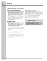 Preview for 6 page of Electrolux EW3LDF65GBA Use & Care Manual