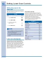 Preview for 42 page of Electrolux EW3LGF65G Use And Care Manual