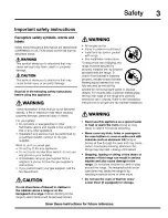 Предварительный просмотр 3 страницы Electrolux EW3LGF65GSG Use & Care Manual