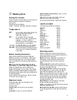 Preview for 9 page of Electrolux EW402F Instruction Booklet