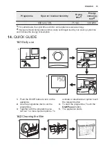 Предварительный просмотр 19 страницы Electrolux EW6C428W User Manual