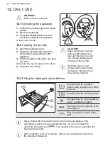 Preview for 22 page of Electrolux EW6F4248K6 User Manual