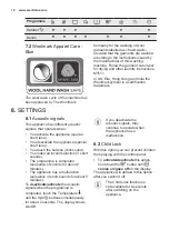 Предварительный просмотр 18 страницы Electrolux EW6F428WU User Manual