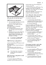 Предварительный просмотр 21 страницы Electrolux EW6F428WU User Manual