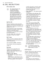 Preview for 12 page of Electrolux EW6F4842AB User Manual