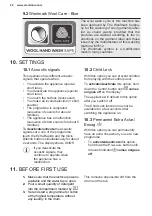 Предварительный просмотр 20 страницы Electrolux EW6F5142FB User Manual