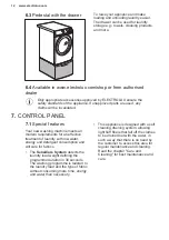 Preview for 12 page of Electrolux EW6F5842CB User Manual