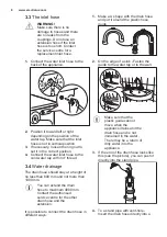 Preview for 8 page of Electrolux EW6S226SI User Manual